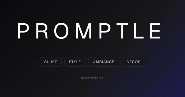 Aperçu de Promptle